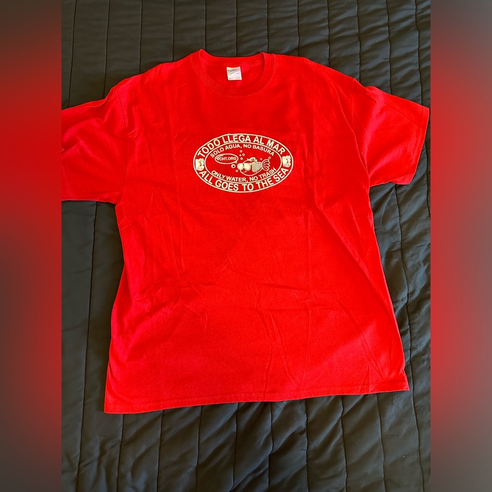 Only water, no trash shirt